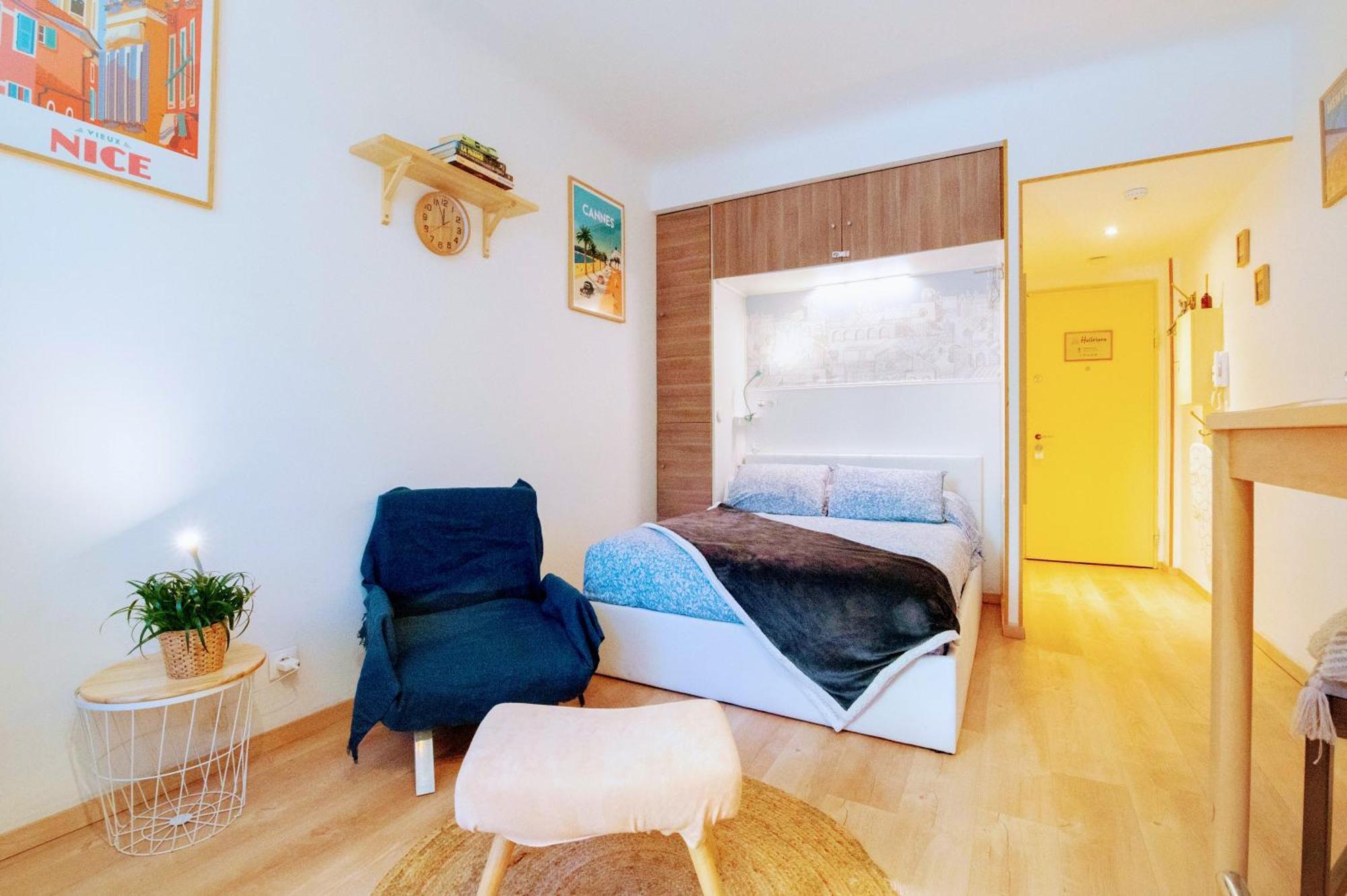 Haliviera - Golden Square, 1Min From Beach Apartment Nice Bagian luar foto