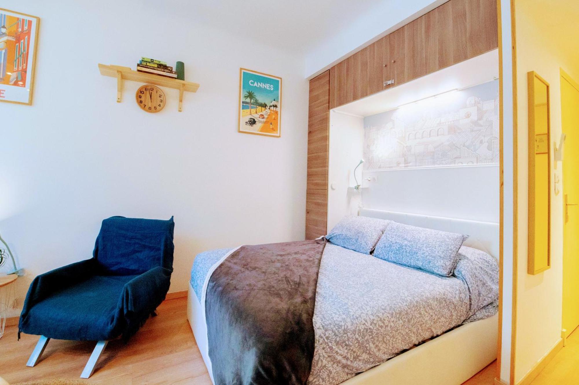 Haliviera - Golden Square, 1Min From Beach Apartment Nice Bagian luar foto