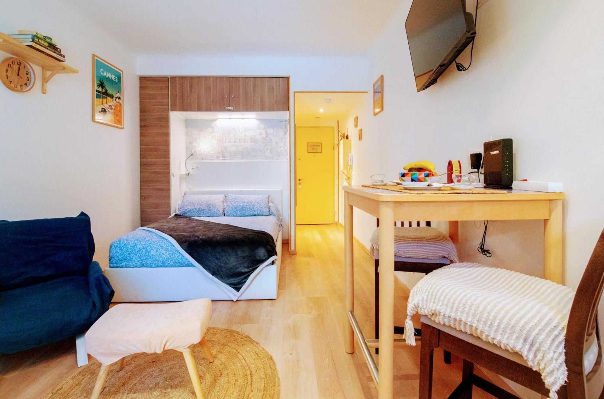 Haliviera - Golden Square, 1Min From Beach Apartment Nice Bagian luar foto